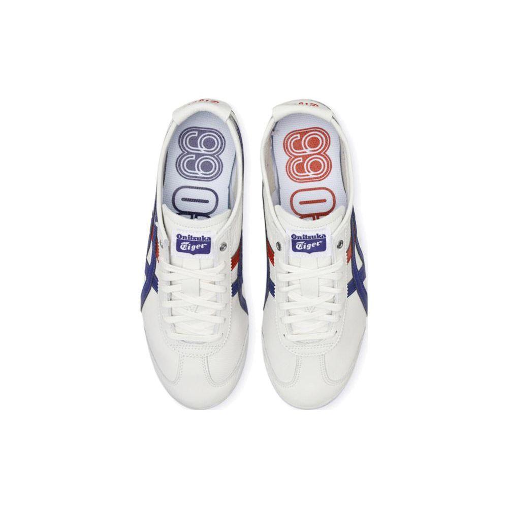ONITSUKA TIGER Mexico 66 Lightweight Comfortable Leather Slip Resistant Durable Low Top Casual City Commuting Running Shoes 1183C126-100