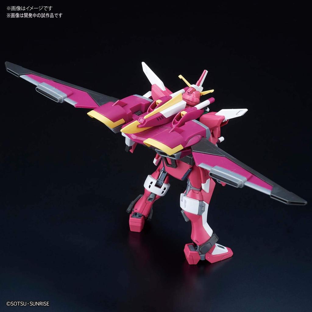 BANDAI SPIRITS HGCE Mobile Suit Gundam SEED DESTINY Infinite Justice Gundam 1/144 Scale Pre-Colored Plastic Model