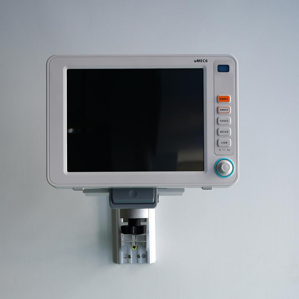 Wall Mount for Monitor, Without Storage Basket, Aluminum Alloy Straight Arm Wall Mount, Device Monitor Stand