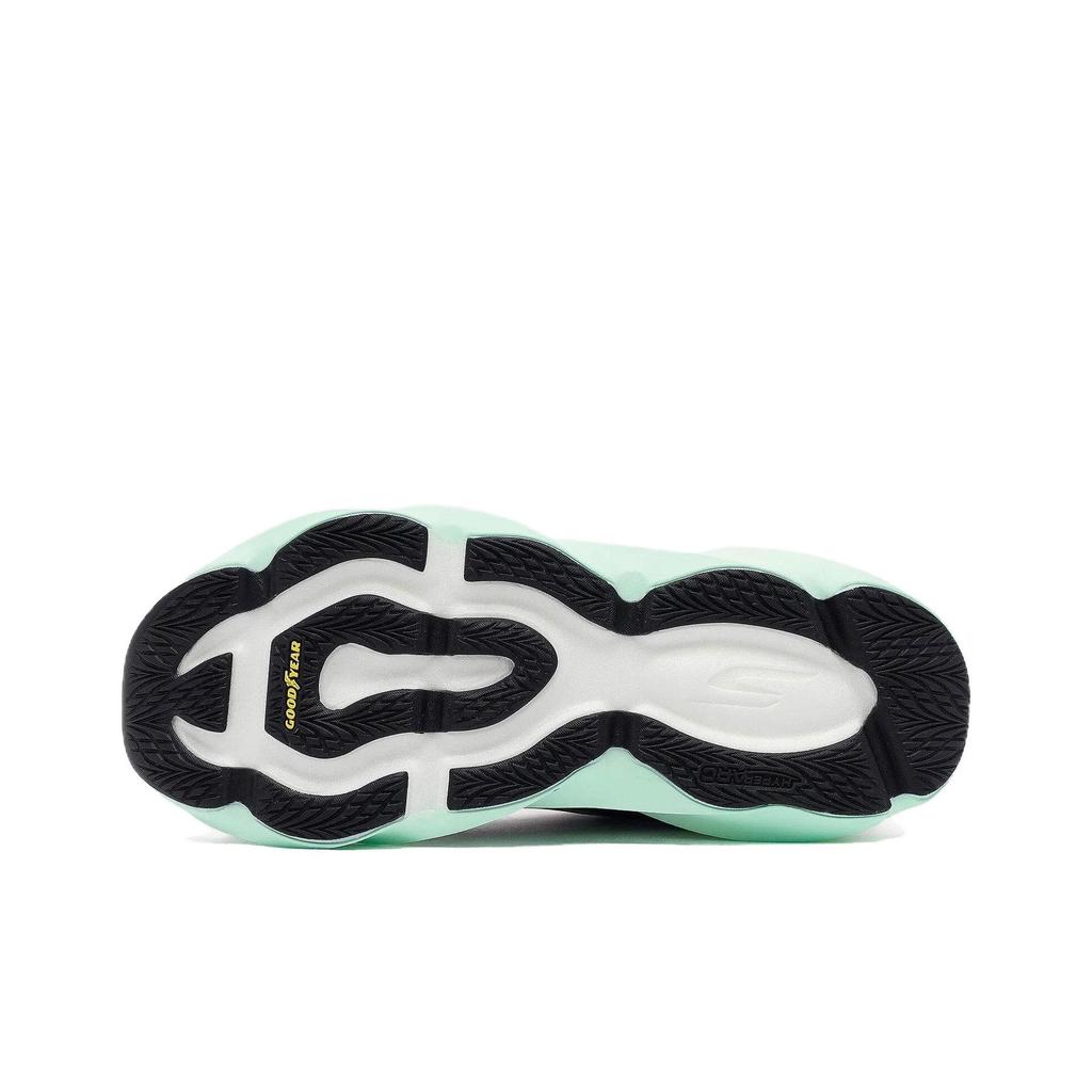 Skechers SKX Aero Burst Ammortizzazione di Livello Superiore Supporto Sportivo Stabile Suola Spessa Scarpe da Corsa Resistenti Sneaker Donna Nero Bianco 172210-BKW