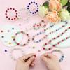 AAAF 200Pcs 10Mm White Rhinestone Beads For Bracelet Disco Balls Beads Bling Sparkly Beads White Beads For Jewelry Making