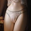 Men Sexy Camel Toe Underwear Mesh See Through Thongs Lingerie Gay Low Rise T-Back Fake Vagina Crossdressing Gaff Briefs