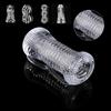 Male Masturbator Transparent Penis Trainer Sex Toys For Men Masturbatings Erotic Products Adult Toys