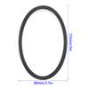 1PC 5 Inch Zinc Alloy Floating House Number Modern Door Plates for Outdoor Mailbox Yard Home Wall Door Garage Gate with Nail Kit