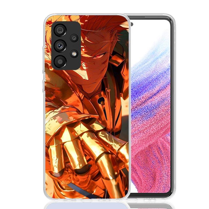 Fate Zero Stay Night Gilgamesh Phone Case For Samsung Galaxy A17 A16 A14 A15 A13 A57 A56 A54 A55 A53 A37 A36 A34 A35 A33 A26 A24