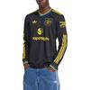 adidas Men's Manchester United 25/26 Third Long Sleeve Jersey Black KD4226