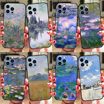 Landscape Oil Painting Phone Case For iPhone Samsung Galaxy Redmi Xiaomi Oppo OnePlus Note S A 7 8 9 10 11 12 13 14 20 21 22 23 53 54 Pro Max Ultra