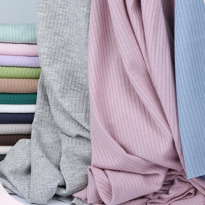 150x50cm Modal Cotton Elastic Knitted Fabric For Ultra-thin Kids Pajamas Home Clothing Sets Handmade DIY Fabric TJ20273
