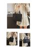 Women's Trendy High-End Bucket Bag - 2024 Spring/Summer Fashion Single Shoulder Crossbody in Solid Color