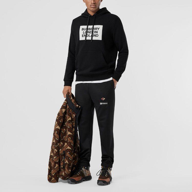 Burberry Logo Patch Hoodie 80214371
