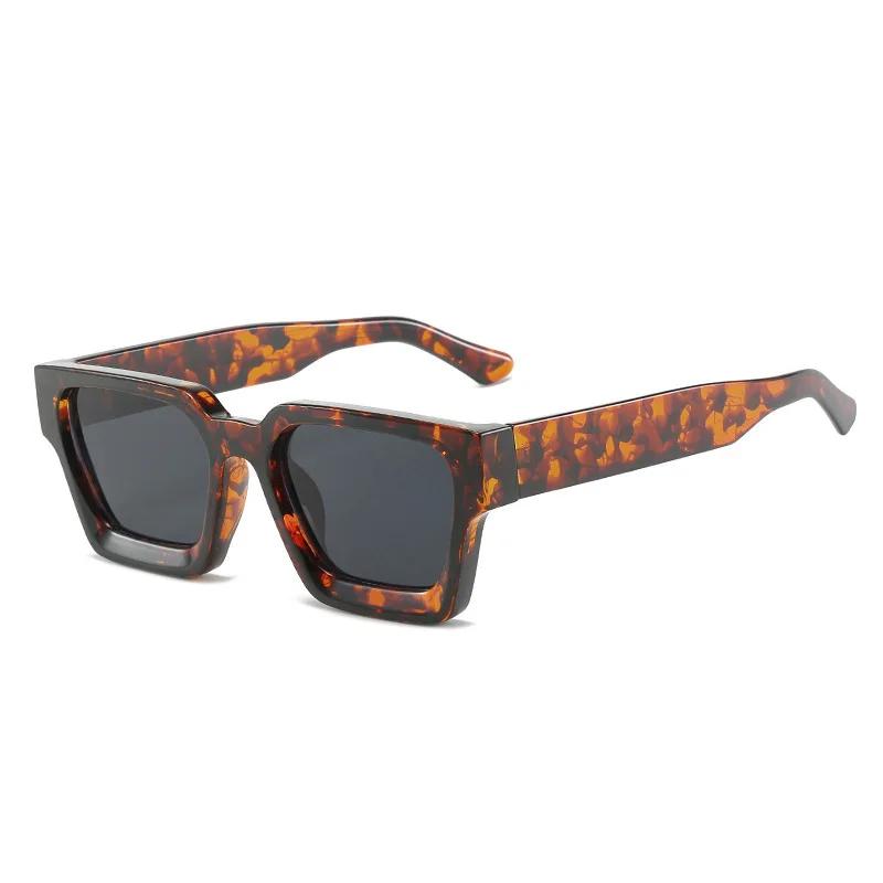 New Luxury Designer Sunglasses for Women Men Square Stylish Trend UV400 Sun Glasses Famous Brand Eyewear