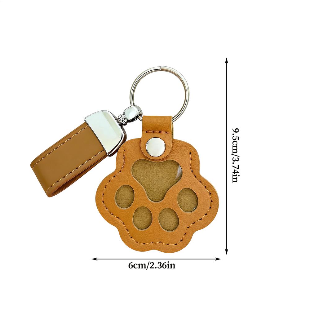 Brelok do kluczy z sierścią zwierząt Przenośna pamiątka po szczeniaku Urok do torebki z sierścią kota Dla właścicieli zwierząt Miłośników zwierząt Kolekcjonerów Rodzin Dzieci Nastolatków