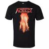 ACCEPT - FLYING IN Patterned Printed T-shirt Heavy Metal Band T-shirt for Daily and Concert We