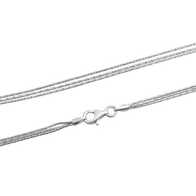 Taşsız gümüş zincir, ürün ağırlığı 4,76 gr (2172215)