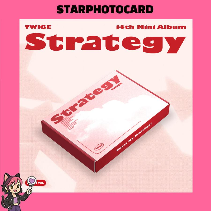 

[READY STOCK] TWICE - 14th Mini Album STRATEGY STEP 1