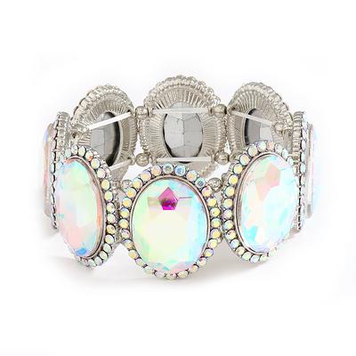 Pulseira da Moda, Pulseira Versátil com Strass, Joia Pulseira