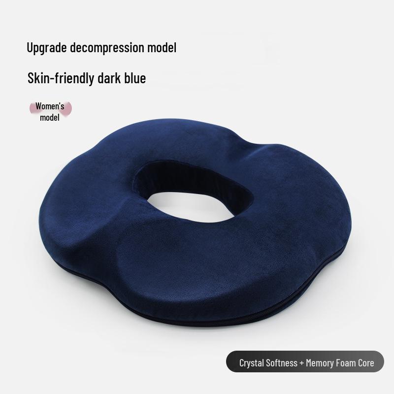 Comfortable Anti-Slip Seat Cushion for Office & Wheelchair - Relieves Pressure & Supports Posture