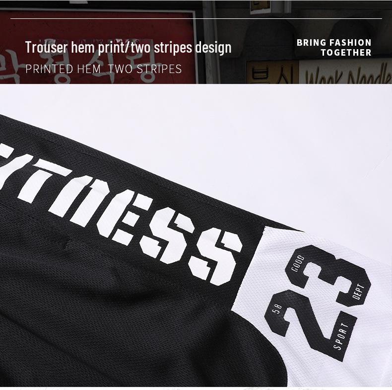 Herren Übergröße Schnelltrocknende Sommer Sportshorts für Fitness & Basketball