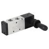 Pneumatic Manual Control Valve 5 Port 3 Position Hand Lever Valve 0.0.8Mpa (4H230C-08)