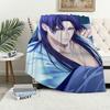 Anime The a-Apothecary d-Diaries J-Jinshi Sama Flannel Warm Soft Plush Blanket for Sofa Living Room Office Bedroom Travel Gift
