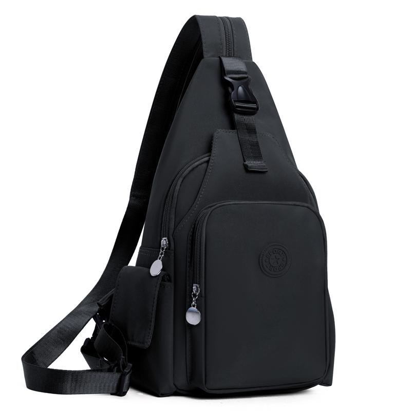 Tendință de Modă Simplă Casual Femei Geantă de Piept, Geantă Crossbody din Nailon, Rucsac Multifuncțional cu Capacitate Mare