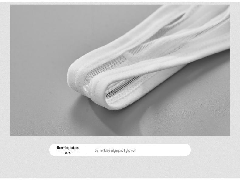 GTOPX Transparent Personalized Men's U-convex Sexy T-Pants