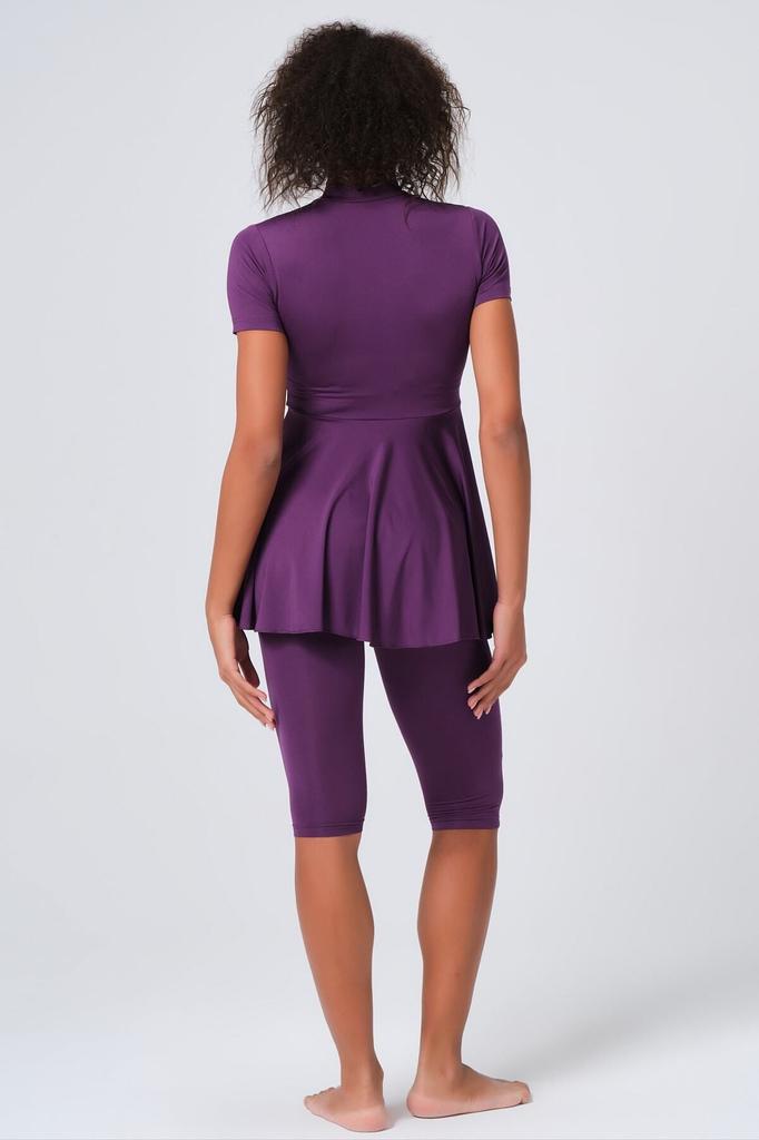 Womens Muslim Modest Islamic Half Cover Burkini Beach Swimming Costume Swimwear Hijab Beachwear Swimsuit Single