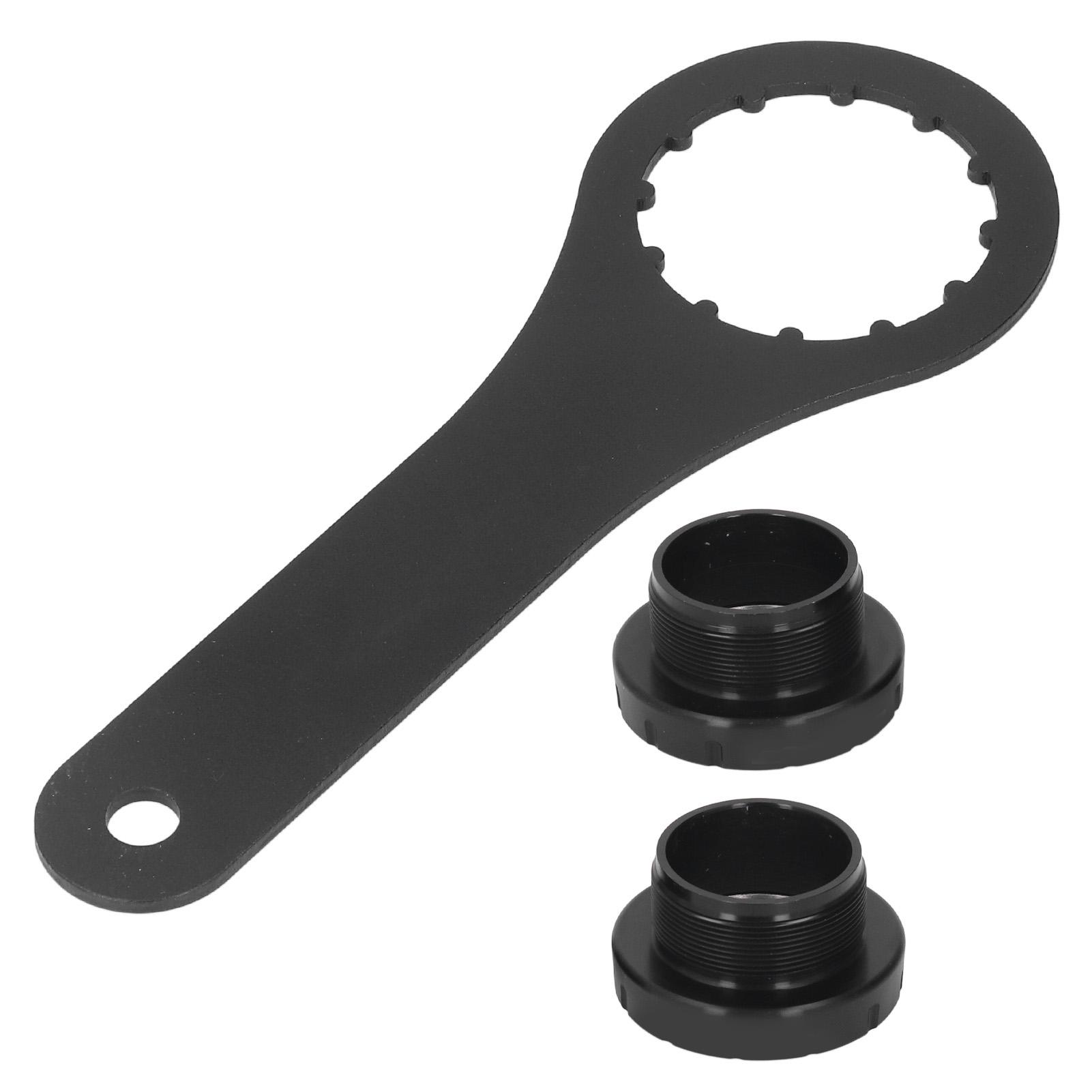 

Велосипедный кареточный узел с резьбой из алюминиевого сплава, высокопрочный, легкий, центральный вал с гаечным ключом для