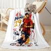 Lamine Yamal's Spain's Soccer Star Blanket Ultra-Soft Suitable for Seaside Picnics Sofa Four Seasons Universal Playful Design