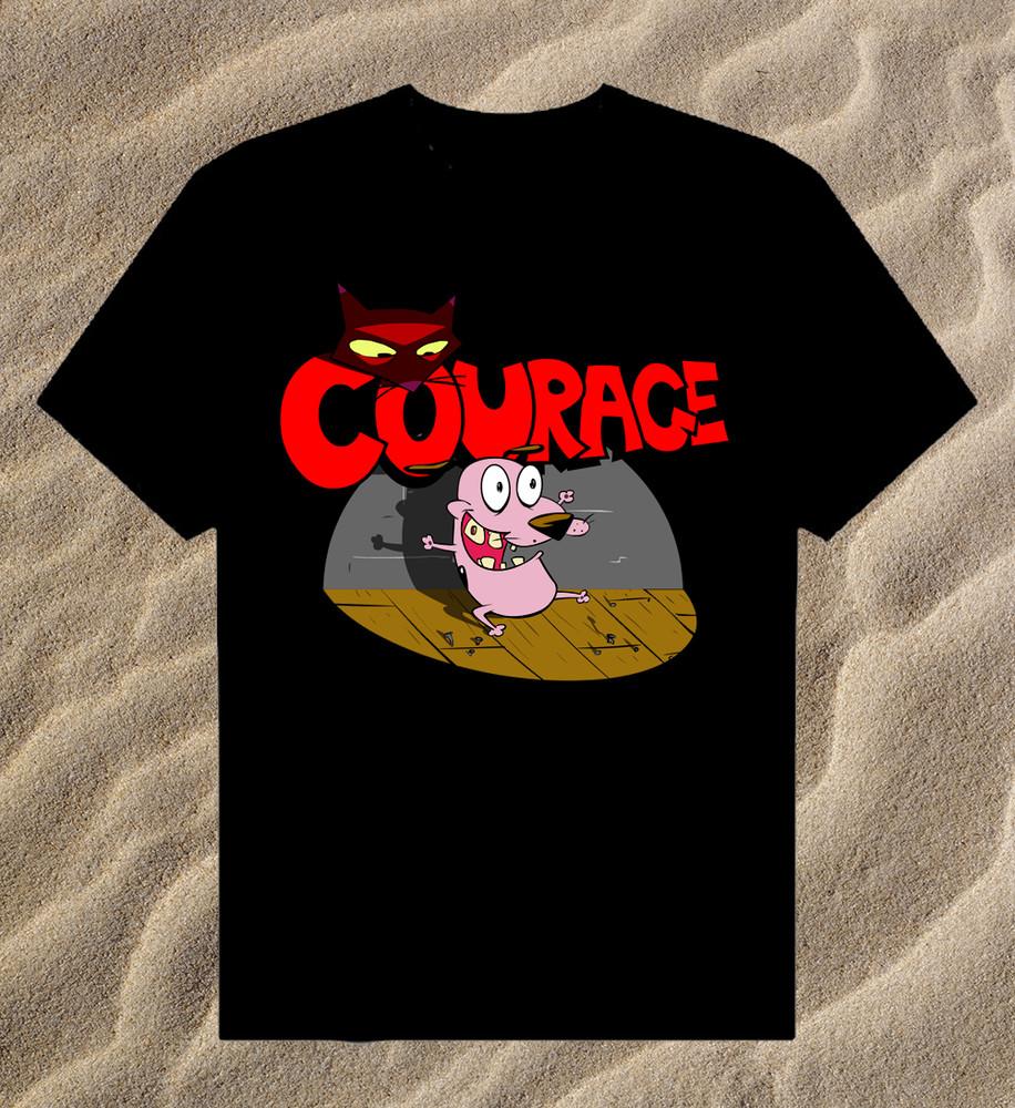 

Courage the Cowardly Dog Tshirt unisex Cotton tee All sizes Unisex T-Shirt S