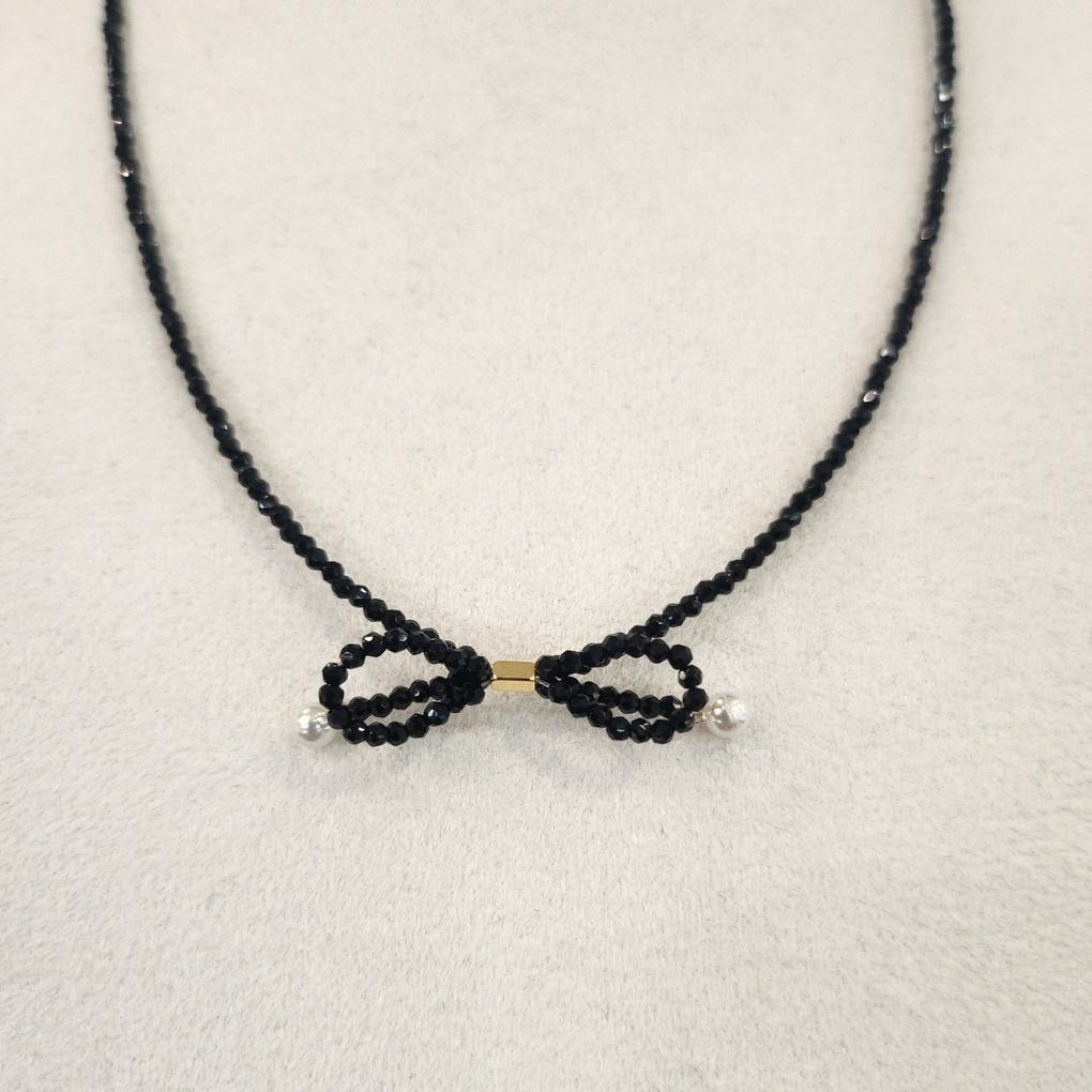 Atria Ribbon Spinel Beads N Necklace ISSNEFR0004BKF