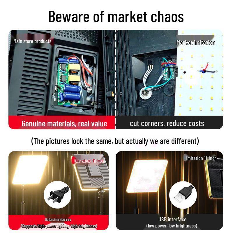 LED Desktop Fill Light for Photography & Video