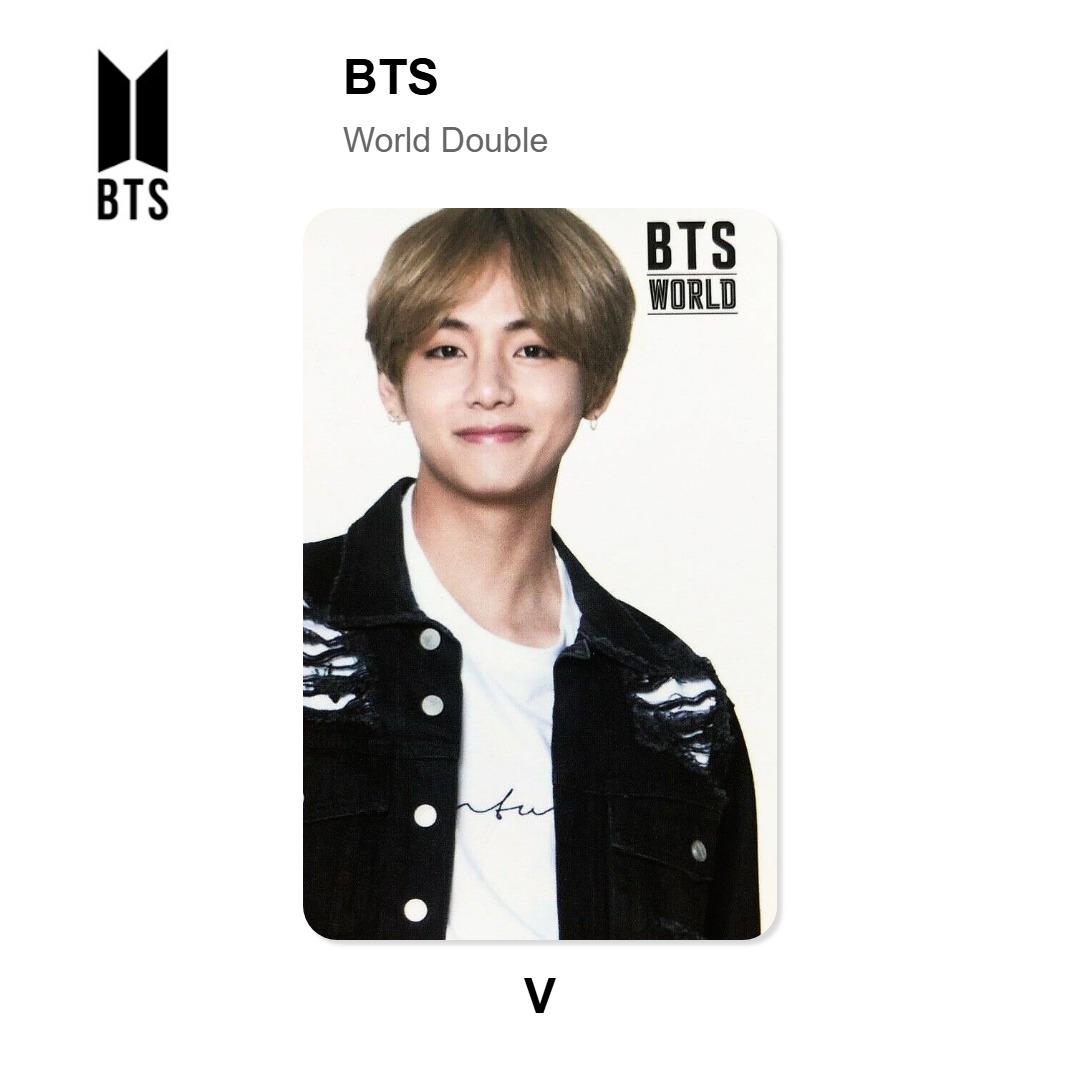 BTS World Double Official Photocard V