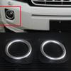 Wooeight 2X Front Bumper Fog Lamp Foglight Cap Frame Grill Bezel For Land Rover Discovery 4 2010-2013 2014-2016 Auto Replacment
