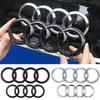 ABS Engine Front Grille Trunk Logo for A1 A3 A4 B5 B6 B7 B7 A5 A6 C5 C6 A7 A8 Q2 Q3 Q5Q7 S3 RS3 S4 RS4 S7 Car Accessories