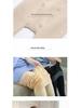 Plus Size Open Crotch Fleece-Lined Nylon Stockings, Thick Warm Leggings for Autumn/Winter