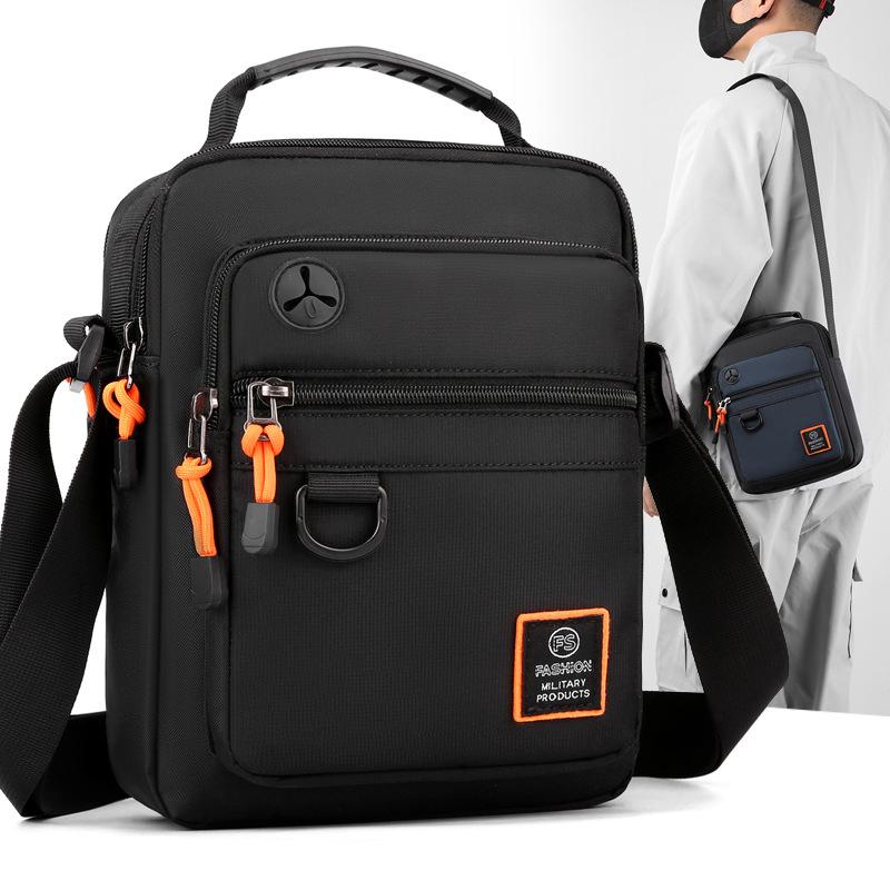 Fashion Messenger Bag Backpack Shoulder Bag Korean Leisure Splash Proof Oxford Cloth Business Bag Briefcase Mobile Phone Bag