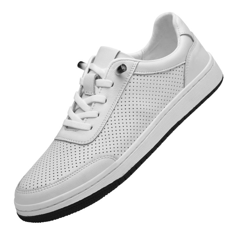 Modischer einfarbiger Herren-Schnürschuh Lässiger Schuh Bequem und atmungsaktiv Sportschuh Outdoor Leicht und rutschfest Flache Schuhe