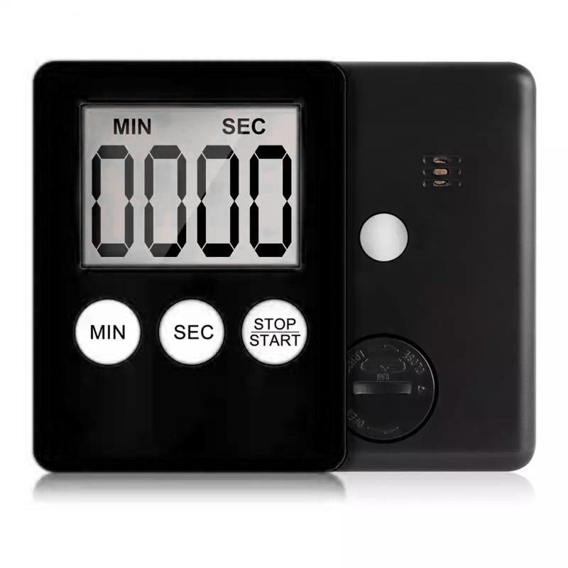 Magnetic Digital Kitchen Cooking Timer Multicolor Countdown Alarm Clock For Student Study Cooking Baking Time Management
