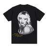 2026 Unisex Best Friend Foto T-Shirt Sabrina Carpenter Sommer Lässig Unisexs Bedrucktes Muster T-Shirt Street Tägliches Outfit