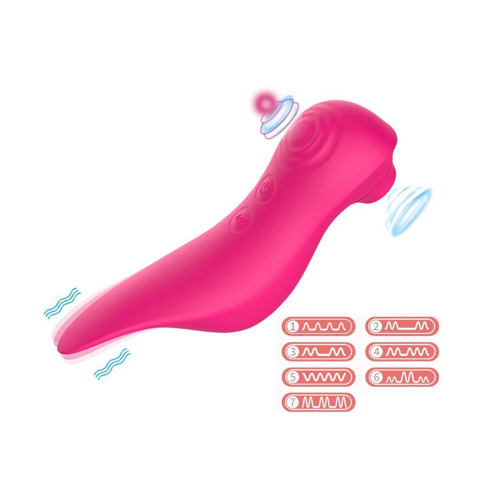 Le Vibromasseur Stimulateur Fuschia 3 En 1 Boz 090 Fus
