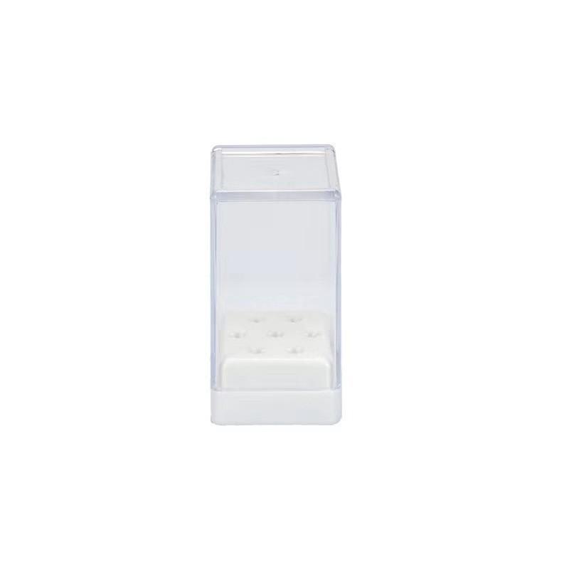 Nail Polishing Head Storage Box and Display Stand for Various Styles