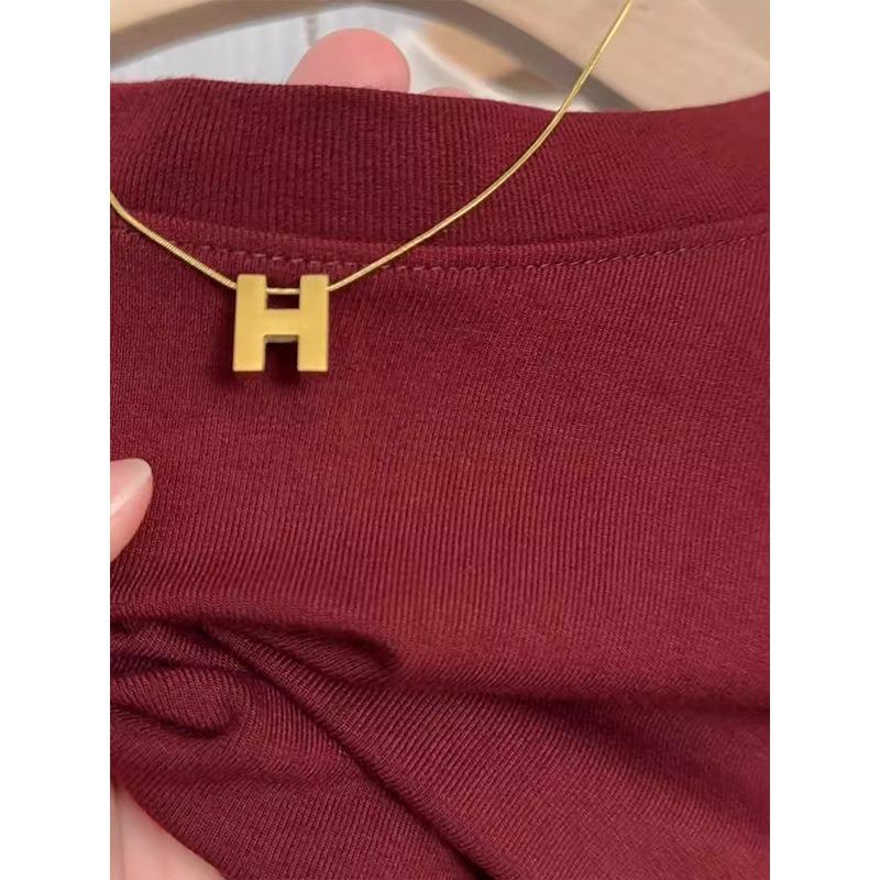 Small stand-up collar polished bottoming shirt women's spring design fish bone front shoulder long-sleeved shirt solid color top