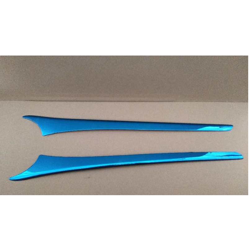 

2010 2011 2012 2013 For Toyota Prius prius30 30 New Stainless Steel Car Accessories Plated Rear Trunk Lid Cover Trim Paste Style синій