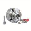 4" Wood Lathe Scroll Chuck 100mm 4-Jaws Self Centering Spindle Thread M33 1 Inch Woodworking Tools
