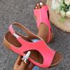 Plus-size Shoes Women's Thick-soled Sandals and Style-stitched Shoes