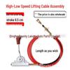 PTO Pull Cable Flexible Shaft Switch for Agricultural Machinery: Compatible with Fertilizer Spreaders and Marine Gear Shift Models.
