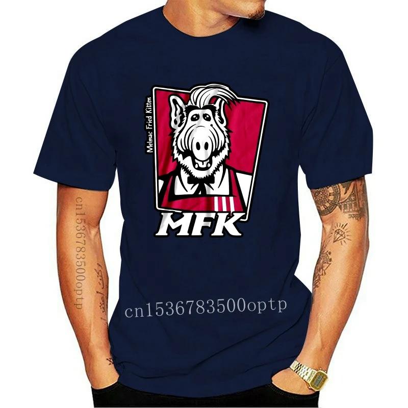 New T-Shirt Alf 6 Kult Schwarz Melmac, Lecker Katze, Ufo, Kom?die, Kult, Serie Streetwear Lustige Druck Kleidung Mans T-Shirt 20
