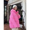 Women Jacket Winter Hooded Women's Cotton Coats Thickened Female Bread Clothes Comfortable and Youthful Outerwears