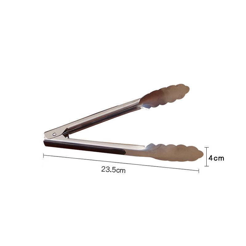 Ruhan Multi-Material Food Tongs Set